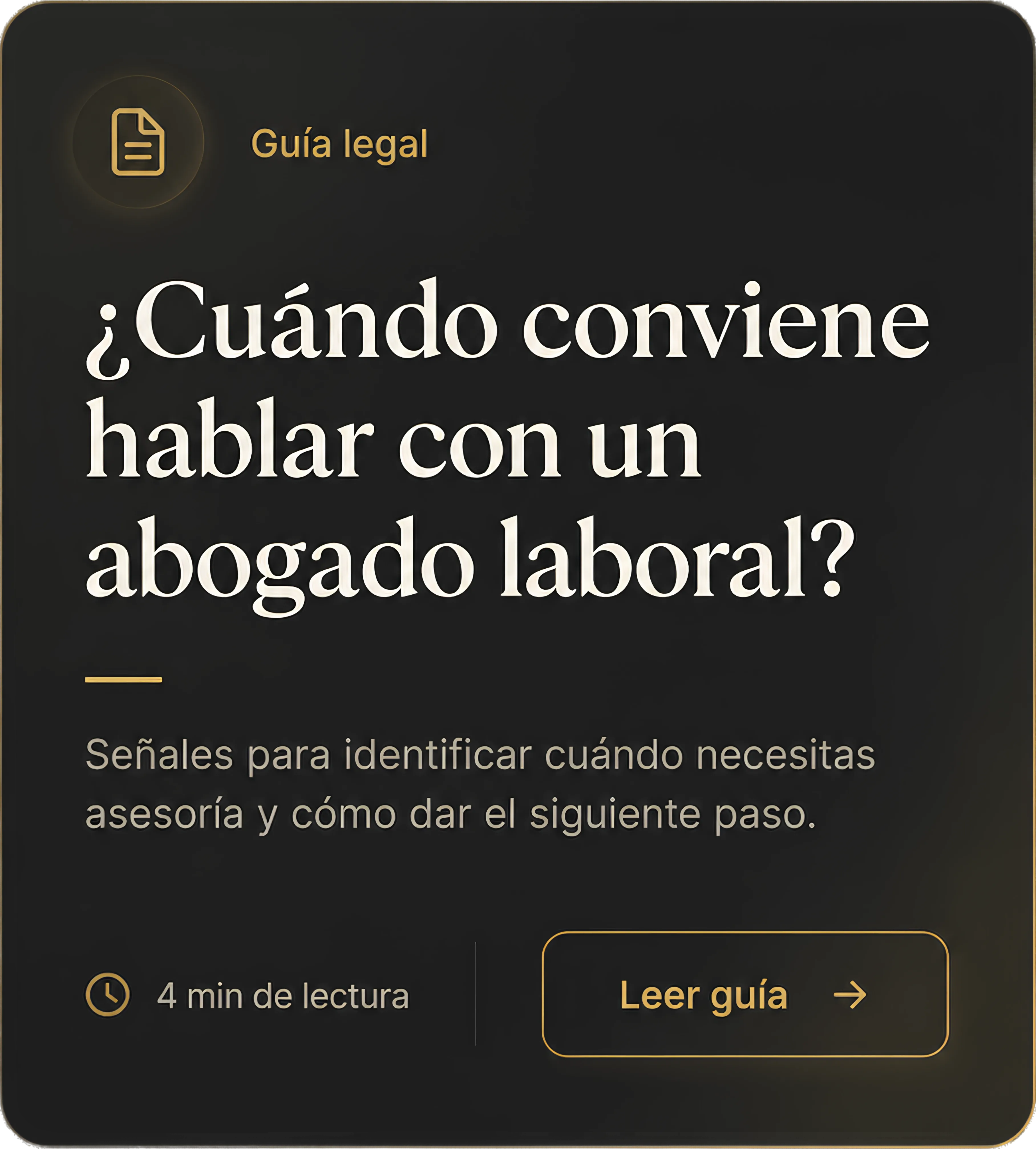 Asistente FinnAI en LeyFind